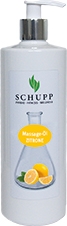 SCHUPP MASSAGE-L ZITRONE 500 ml + 1 Spender