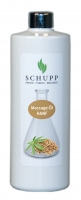 Schupp Massage-l Hanf 500 ml + 1 Spender Paraffinfrei